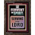 BE FERVENT IN SPIRIT SERVING THE LORD  Unique Scriptural Portrait  GWGLORIOUS10018  "33x45"