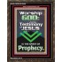 TESTIMONY OF JESUS IS THE SPIRIT OF PROPHECY  Kitchen Wall Décor  GWGLORIOUS10046  "33x45"