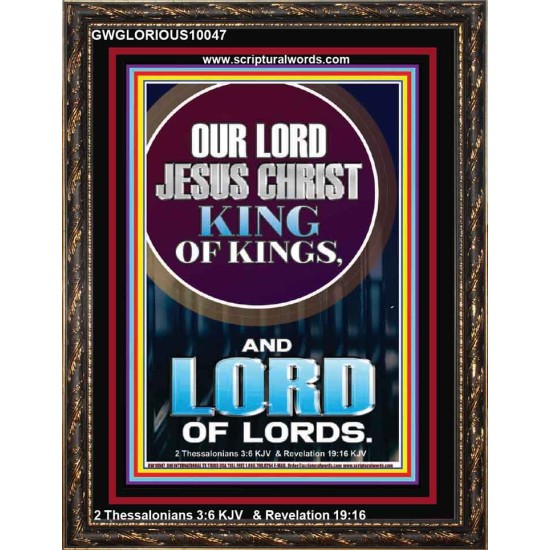 JESUS CHRIST - KING OF KINGS LORD OF LORDS   Bathroom Wall Art  GWGLORIOUS10047  