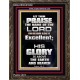 LET THEM PRAISE THE NAME OF THE LORD  Bathroom Wall Art Picture  GWGLORIOUS10052  