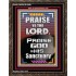 PRAISE GOD IN HIS SANCTUARY  Art & Wall Décor  GWGLORIOUS10061  "33x45"