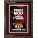PRAISE HIM WITH TRUMPET, PSALTERY AND HARP  Inspirational Bible Verses Portrait  GWGLORIOUS10063  