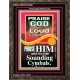 PRAISE HIM WITH LOUD CYMBALS  Bible Verse Online  GWGLORIOUS10065  