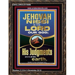 JEHOVAH NISSI IS THE LORD OUR GOD  Christian Paintings  GWGLORIOUS10696  "33x45"