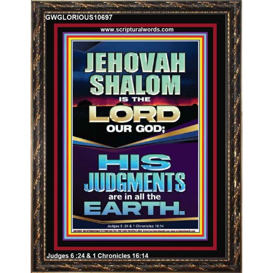 JEHOVAH SHALOM IS THE LORD OUR GOD  Christian Paintings  GWGLORIOUS10697  