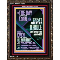 THE GREAT DAY OF THE LORD  Sciptural Décor  GWGLORIOUS11772  "33x45"