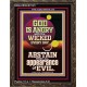 GOD IS ANGRY WITH THE WICKED EVERY DAY ABSTAIN FROM EVIL  Scriptural Décor  GWGLORIOUS11801  