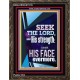 SEEK THE LORD AND HIS STRENGTH AND SEEK HIS FACE EVERMORE  Wall Décor  GWGLORIOUS11815  