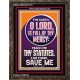 TEACH ME THY STATUES O LORD I AM THINE  Christian Quotes Portrait  GWGLORIOUS11821  