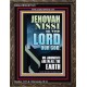 JEHOVAH NISSI HIS JUDGMENTS ARE IN ALL THE EARTH  Custom Art and Wall Décor  GWGLORIOUS11841  