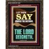 LET MEN SAY AMONG THE NATIONS THE LORD REIGNETH  Custom Inspiration Bible Verse Portrait  GWGLORIOUS11849  "33x45"