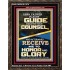 ABBA FATHER PLEASE GUIDE US WITH YOUR COUNSEL  Scripture Wall Art  GWGLORIOUS11878  "33x45"