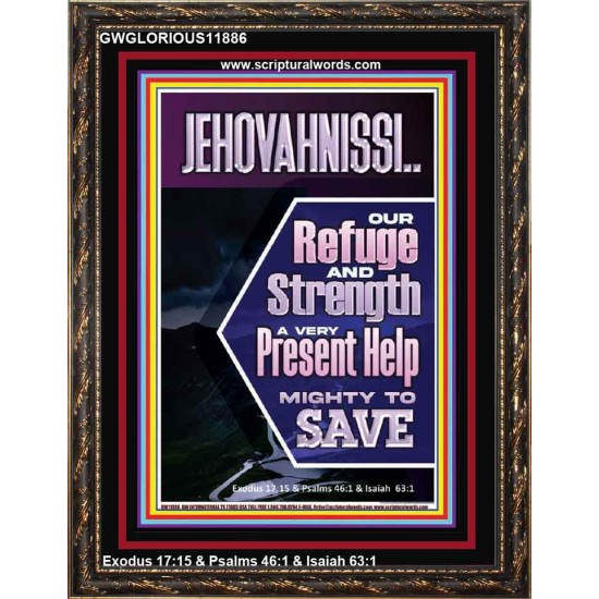 JEHOVAH NISSI A VERY PRESENT HELP  Eternal Power Picture  GWGLORIOUS11886  