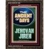 THE ANCIENT OF DAYS JEHOVAH JIREH  Unique Scriptural Picture  GWGLORIOUS11909  "33x45"