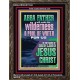 ABBA FATHER WILL MAKE THY WILDERNESS A POOL OF WATER  Ultimate Inspirational Wall Art  Portrait  GWGLORIOUS11944  