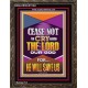 CEASE NOT TO CRY UNTO THE LORD   Unique Power Bible Portrait  GWGLORIOUS11964  