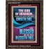 CURSED BE EVERY ONE THAT CURSETH THEE BLESSED IS EVERY ONE THAT BLESSED THEE  Scriptures Wall Art  GWGLORIOUS11972  "33x45"