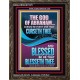 CURSED BE EVERY ONE THAT CURSETH THEE BLESSED IS EVERY ONE THAT BLESSED THEE  Scriptures Wall Art  GWGLORIOUS11972  