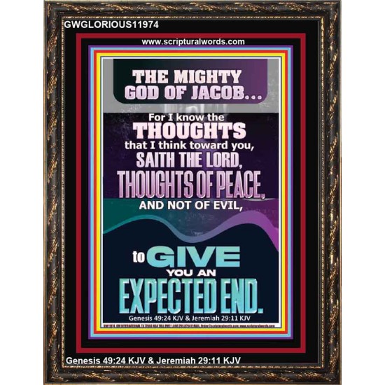 THOUGHTS OF PEACE AND NOT OF EVIL  Scriptural Décor  GWGLORIOUS11974  