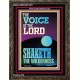 THE VOICE OF THE LORD SHAKETH THE WILDERNESS  Christian Portrait Art  GWGLORIOUS11981  