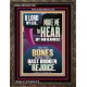 MAKE ME TO HEAR JOY AND GLADNESS  Scripture Portrait Signs  GWGLORIOUS11988  