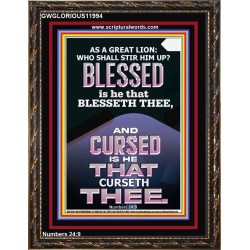 BLESSED IS HE THAT BLESSETH THEE  Encouraging Bible Verse Portrait  GWGLORIOUS11994  "33x45"