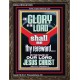THE GLORY OF THE LORD SHALL BE THY REREWARD  Scripture Art Prints Portrait  GWGLORIOUS12003  