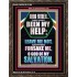 THOU HAST BEEN MY HELP O GOD OF MY SALVATION  Christian Wall Décor Portrait  GWGLORIOUS12190  "33x45"