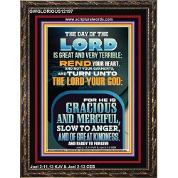 REND YOUR HEART AND NOT YOUR GARMENTS  Biblical Paintings Portrait  GWGLORIOUS12197  "33x45"