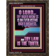 THY LAW IS THE TRUTH O LORD  Religious Wall Art   GWGLORIOUS12213  