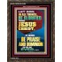 ALL THINGS BE GLORIFIED THROUGH JESUS CHRIST  Contemporary Christian Wall Art Portrait  GWGLORIOUS12258  "33x45"