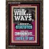 WALK IN MY WAYS AND KEEP MY COMMANDMENTS  Wall & Art Décor  GWGLORIOUS12296  "33x45"