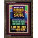 FROM THE RISING OF THE SUN AND THE WEST THERE IS NONE BESIDE ME  Affordable Wall Art  GWGLORIOUS12308  