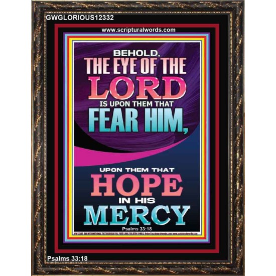THEY THAT HOPE IN HIS MERCY  Unique Scriptural ArtWork  GWGLORIOUS12332  
