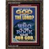 WHO IS THE ROCK SAVE OUR GOD  Art & Décor Portrait  GWGLORIOUS12348  "33x45"