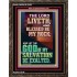 BLESSED BE MY ROCK GOD OF MY SALVATION  Bible Verse for Home Portrait  GWGLORIOUS12353  "33x45"