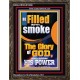 BE FILLED WITH SMOKE THE GLORY OF GOD AND FROM HIS POWER  Church Picture  GWGLORIOUS12658  