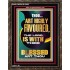HIGHLY FAVOURED THE LORD IS WITH THEE BLESSED ART THOU  Scriptural Wall Art  GWGLORIOUS13002  "33x45"