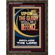 THE GLORY OF GOD SHALL BE THY DEFENCE  Bible Verse Portrait  GWGLORIOUS13013  