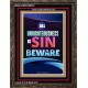 ALL UNRIGHTEOUSNESS IS SIN BEWARE  Eternal Power Portrait  GWGLORIOUS9391  