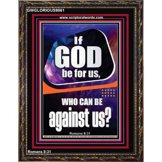 GOD IS FOR US AND WE SHALL NOT FEAR  Church Portrait  GWGLORIOUS9861  