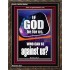 GOD IS FOR US AND WE SHALL NOT FEAR  Church Portrait  GWGLORIOUS9861  "33x45"