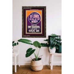 TEACH ME THY STATUES O LORD I AM THINE  Christian Quotes Portrait  GWGLORIOUS11821  "33x45"