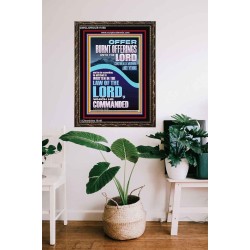 OFFER BURNT OFFERINGS UNTO THE LORD  Custom Inspiration Bible Verse Portrait  GWGLORIOUS11850  "33x45"