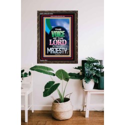 THE VOICE OF THE LORD IS FULL OF MAJESTY  Scriptural Décor Portrait  GWGLORIOUS11978  