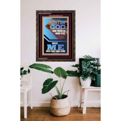UNTO ME EVERY KNEE SHALL BOW  Custom Wall Scriptural Art  GWGLORIOUS12312  "33x45"