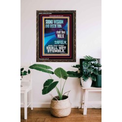 THY FOOT SHALL NOT STUMBLE  Bible Verse for Home Portrait  GWGLORIOUS12392  "33x45"