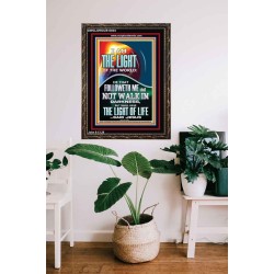 HAVE THE LIGHT OF LIFE  Scriptural Décor  GWGLORIOUS13004  "33x45"