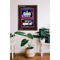 GOD IS FOR US AND WE SHALL NOT FEAR  Church Portrait  GWGLORIOUS9861  "33x45"