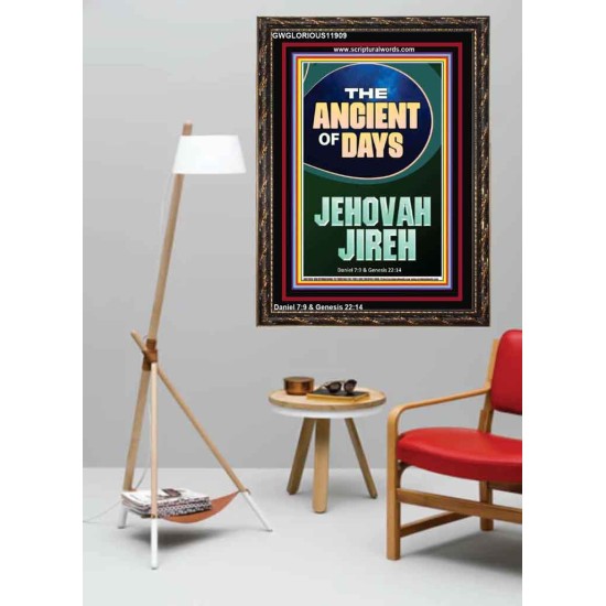 THE ANCIENT OF DAYS JEHOVAH JIREH  Unique Scriptural Picture  GWGLORIOUS11909  